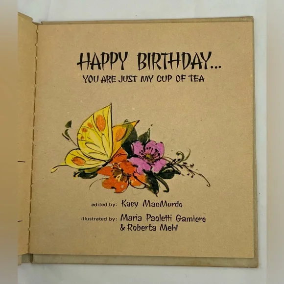 🎉3/$15 VINTAGE CARLTON CARDS BIRTHDAY GREETING BOOK - Picture 4 of 7